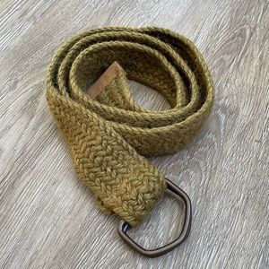 Boho jute adjustable belt✨